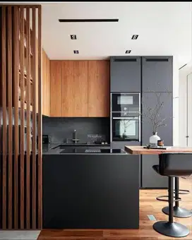 Custom Interior Kitchen Set, Backdrop TV, Lemari, Wardrobe