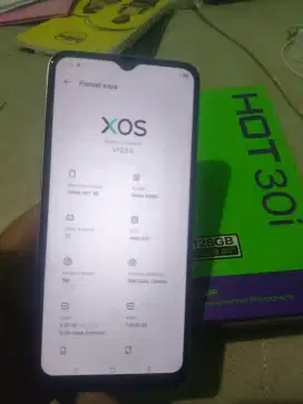 Infinix hot 30i 8/128 fullset banyak bonus