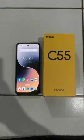 REALME C55 RAM 8/256 MULUS FULLSET