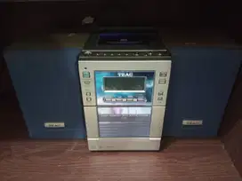 Jual Second Video compact disc micro system merk TeaC..