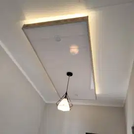 Wall Moulding Sekat Plafon Partisi PVC GRC Gypsum Jasa Tukang Pasang