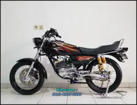 Yamaha RX King 2002 Hitam Restorasi Dan Full Modif Hedon