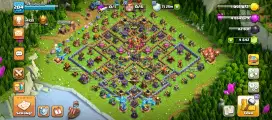 Di jual akun CoC TH 16