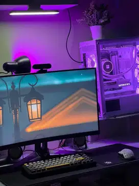 SEPAKET PC Gaming Ryzen 7 7700X dengan VGA RTX 4060 (NO ECER) + monito