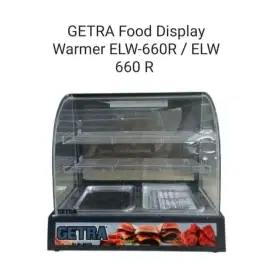 GETRA Food Display Warmer ELW-660R / ELW 660 R / Penghangat