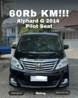 ALPHARD G 2014 LOW KM! ISTIMEWA