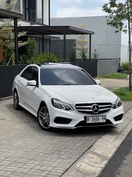 Mercedes Benz E400 AMG 2014 PUTIH