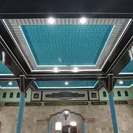 Partisi Jasa Tukang Pasang Wall Moulding Sekat Plafon PVC GRC Gypsum
