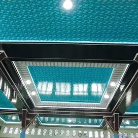 Wall Moulding Sekat Plafon Partisi PVC GRC Gypsum Jasa Tukang Pasang