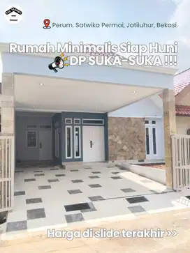 Dijual Rumah Siap Huni Jatiasih Bekasi LT 200 M