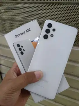 jual samsung A32 6+6/128 fullset original mulus bgt