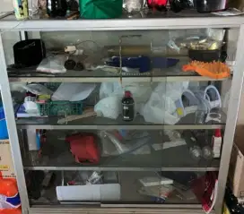 Etalase warung ukuran 1.2 meter