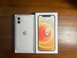 iPhone 12 128GB 128 White ex garansi iBox resmi