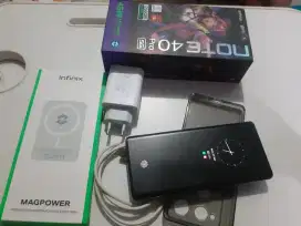 Infinix note 40 pro 5G 8/256gb masih garansi