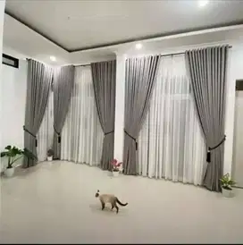 Dijual Gorden Tirai Roller Blind/Roll/Vertical/Vertikal Gordyn Hordeng