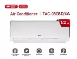 Ac Baru merk TCL 1/5 pk 05 CSA watt 320