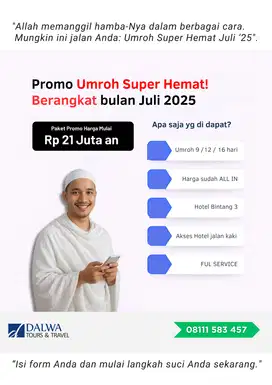 Promo Paket Umroh Super Hemat