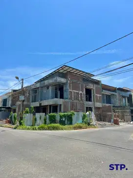 Rumah baru hoek di boulevard Galaxi Bumi Permai Araya tahap 2