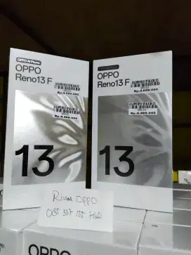 Oppo Reno 13F Ram 8+8/256gb ATLANTIS DAHSYAT