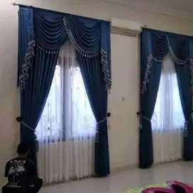 Gorden Tirai Roller Blind/Roll/Vertical/Vertikal kerai Gordyn Hordeng