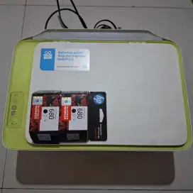 HP Printer All In One scan, copy, printer kondisi baik + tinta baru 2