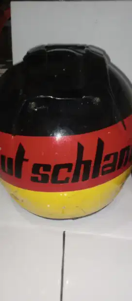 Helm Jerman ink fullface dapat 2 kaca helm bening dan gelap