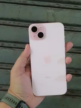 iPhone 15 Plus 128Gb Garansi Resmi iBox Likenew Pink