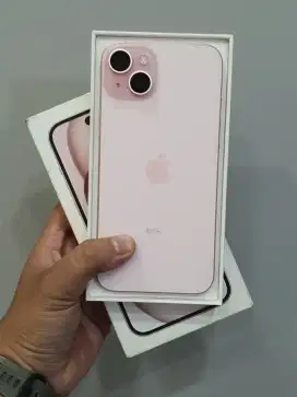 iPhone 15 Plus 128Gb Garansi iBox Resmi Pink Mulus Likenew