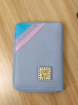 Sampul Al Quran Madina Fasya Grey Ukuran A6