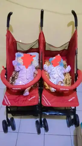 Stroller twin spacebaby