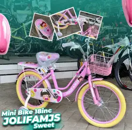 Sepeda mini jolifam sweet 18inc