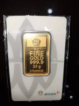 Dijual Beberapa Keping Emas Logam Mulia Antam RM 2025 Baru
