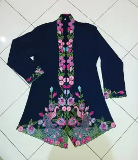 Kebaya Bordir Navy