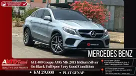 Mercedes Benz GLE400 Coupe AMG NIK 2015 Iridium Silver On Black