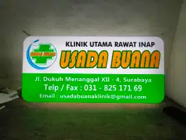 huruf timbul/neonbox murah