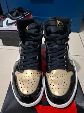 Nike Air Jordan 1 Gold Toe 2018 Size 45