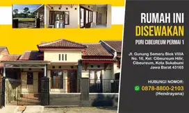 DISEWAKAN RUMAH HUNIAN ASRI