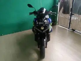 Yamaha Aerox 155vva 2017 pajak hidup panjang baru di bayar