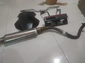 Stang ori, visor dll honda adv