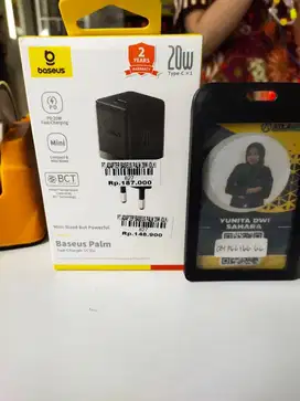 ADAPTER BASEUS PALM 20W | ARLANTIS DAHSYAT