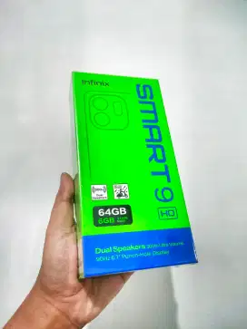 [ NEW ] INFINIX SMART 9 HD RAM 6/64 BARU DIJAMIN TERMURAH