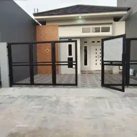 Pagar lipat kawat expanded