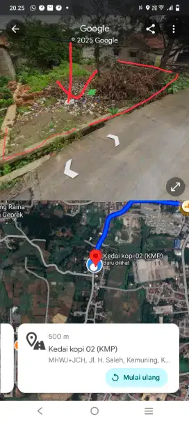 Dijual Tanah lokasi strategis 400m , SHM dekat tugu legok