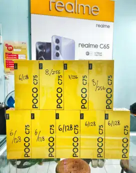[ NEW ] POCO C75 RAM 16/256 BARU SEGEL DIJAMIN TERMURAH
