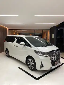 Toyota Alphard 2.5 G TSS ATPM 2022 Putih Pilot Seat Km17rb
