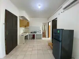 2BR unfurnish 3AC unit siap HUNI Apt.Mediterania garden res 1 dekat CP