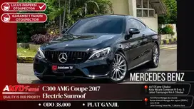 Mercedes Benz C300 AMG Coupe 2017 Electric Sunroof