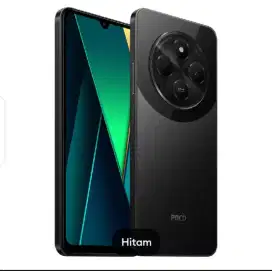 POCO C75 RAM 8+8 GB ROM 256 GB  Hitam BARU Garansi Resmi