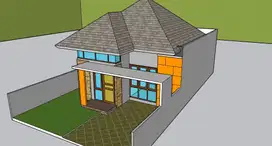 Rumah dekat kopi klotok jakal km 16 atau utara kampus uii