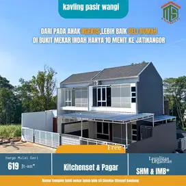 rumah murah free kitchen set dan pagar